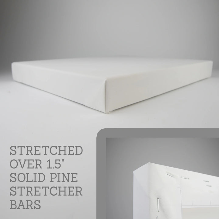 3 Piece Surf Wall Art. Surfboard, Blue Ocean Beach, Rocks